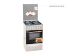 Cuisinière Roch 4 Feux 50X50 A Gaz Full Option INOX RGC50 – Image 2