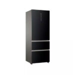 Réfrigérateur Haier Combiné 2 Tiroirs Noir A3FE742CGBJ - immagine 2