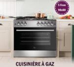 Cuisinière Roch 5 Feux 90X60 INOX F9L50 G2IL / RGC90SS - immagine 3
