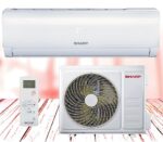 Split Sharp 18000 BTU 2.5Cv Gaz 410 Chaud Et Froid AEA18ECB - immagine 2