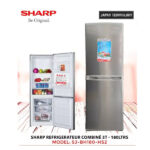 Réfrigérateur Sharp Combiné 3 Tiroirs 180 Litres Gris SJBH180HS2 - immagine 2