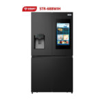 Réfrigérateur Smart Technology Side By Side 4 Portes Distributeur D&Rsquo;Eau Et Glacon STR688WIH – Image 2