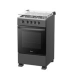Cuisinière Midea 4 Feux 50X55 Noir SP5055T082BG - immagine 3
