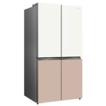 Réfrigérateur Hisense Side By Side 4 Portes 560 Litres Verre Colore RC73WC4SW – Image 2