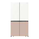 Réfrigérateur Hisense Side By Side 4 Portes 560 Litres Verre Colore RC73WC4SW – Image 3