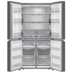 Réfrigérateur Hisense Side By Side 4 Portes 560 Litres Verre Colore RC73WC4SW – Image 4