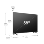 Téléviseur Hisense 58 » LED UHD 4K Smart Vidaa 58A6N - immagine 5