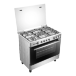 Cuisinière Hisense 5 Feux 90X60 A Gaz Gris HFG90335RX – Image 4