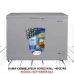 Congélateur Sharp Horizontal 400 Litres Gris SCFK400XLS2 - immagine 2