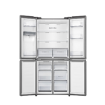 Réfrigérateur Hisense Side By Side 4 Portes 470 Litres Avec Fontaine Inverter INOX RQ61WC4SA - immagine 3
