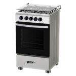 Cuisinière Green 4 Feux 50X50 A Gaz Gris GN50G – Image 2