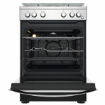 Cuisinière Indesit 4 Feux A Gaz 60X60 Four A Gaz Gris Is67G1Pcx/Mea - Image 3