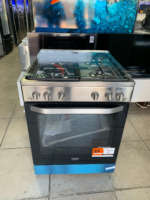 Cuisinière Hotpoint 4 Feux A Gaz 60X60 Four A Gaz Gris Hs67G2Pmx/It/1 – Image 8
