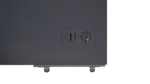 Congélateur Astech 400 Litres Avec Vitre Gris CH400GM - immagine 3
