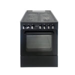 Cuisinière Enduro 4 Feux 60X60 3F A Gaz 1F Électrique + Four A Gaz AFS6031G – Image 2