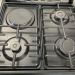 Cuisinière Enduro 4 Feux 60X60 3F A Gaz 1F Électrique + Four A Gaz AFS6031G – Image 6