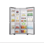 Réfrigérateur Hisense Side By Side 2 Portes 668 Litres Inverter Gris RS87WS - immagine 3