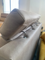 Salon Canape 6 Places Simili Cuir Couleur Au Choix Conforma - immagine 3