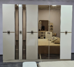 Chambre A Coucher 6 Battants 6 Pieces Beige Lora 4746 - immagine 5