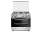 Cuisinière Ferre 5 Feux 90X60 A Gaz Gris F9P50G2Di - immagine 2
