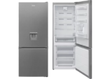 Réfrigérateur Finix Combiné 3 Tiroirs 468 Litres + Dist D&Rsquo;Eau Gris 383 Wdpix - immagine 3