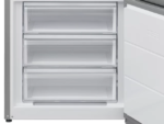 Réfrigérateur Finix Combiné 3 Tiroirs 468 Litres + Dist D&Rsquo;Eau Gris 383 Wdpix - immagine 4
