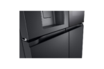 Réfrigérateur LG Side By Side Knock Knock 4 Portes Noir GCX24FFCAB - immagine 6