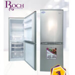 Réfrigérateur Roch Combiné 3 Tiroirs 260 Litres Gris RFR260DB – Image 2