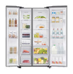 Réfrigérateur Samsung Side By Side 2 Portes 647 Litres Gris Mate Rs62R5001M9Gh - immagine 4