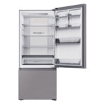 Réfrigérateur Haier Combiné 3 Tiroirs 460 Litres Gris HRF460BMS – Image 4