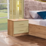 Chambre A Coucher 6 Battants 5 Pieces Beige MC616 – Image 4