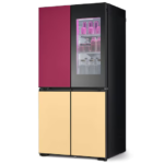 Réfrigérateur LG Side By Side 4 Portes Gris GRA24FDMMB