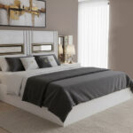 Chambre A Coucher 8 Battants 5 Pieces Vip Marron Beige Efuylim CAC019 (3107)