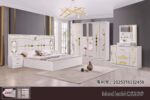 Chambre A Coucher 6 Battants 5 Pieces Blanc MC626H – Image 2