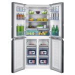 Réfrigérateur Beko Side By Side 4 Portes 466 Litres Nofrost Gris GN046622XPN - immagine 3