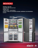 Réfrigérateur Elactron Side By Side 4 Portes New Modele EL541FDB - immagine 3