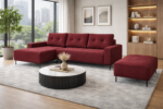 Salon Canape 5 Places Couleur Au Choix Lounge Vipera Ceniza - immagine 2