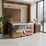 Congélateur Elactron Horizontal 400 Litres Vitrine SD246JY - immagine 2