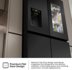 Réfrigérateur Hisense Side By Side 4 Portes 617 Litres + Dist D&Rsquo;Eau + Glacon Noir RQ9P600GTL - immagine 5