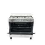 Cuisinière Astech 5 Feux 90X60+FOUR A Gaz Full Option Gris CK93DA010 - immagine 6