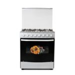 Cuisinière Astech 6 Feux 80X60 A Gaz Avec Four A Gaz INOX CIS86MS - immagine 2