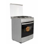 Cuisinière Astech 6 Feux 80X60 A Gaz Avec Four A Gaz INOX CIS86MS - immagine 5