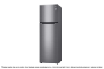 Réfrigérateur LG 2 Portes 254 Litres Gris GNG272 – Image 2