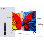 Téléviseur Tcl 43 » QLED TV 4K 43S5K – Image 5
