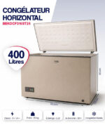 Congélateur Beko Horizontal 400 Litres Gris CF316ST24 - immagine 2