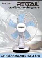 Ventilateur Regal 12 » Rechargeable A Table RTF12 - immagine 3