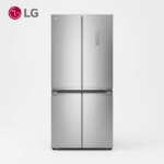 Réfrigérateur LG Side By Side 4 Portes 550 Litres Inverter Gris GCFB50PLAM - immagine 4