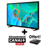 Téléviseur Samsung 32 » Smart UA32H500FUXLY + Abonnement Canal+ - immagine 2