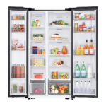 Réfrigérateur Samsung Side By Side 2 Portes 583 Litres Inverter Gris Rs57Dg400Eb4Ef + Bon Auchan Offert - immagine 4