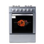 Cuisinière Astech 4 Feux 60X60 A Gaz Avec Four A Gaz INOX Mis CSI60MS - immagine 2